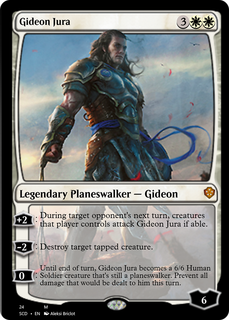 Gideon Jura [Starter Commander Decks] | Odin's Place