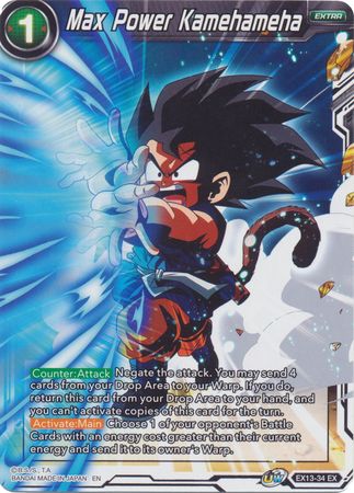 Max Power Kamehameha (EX13-34) [Special Anniversary Set 2020] | Odin's Place