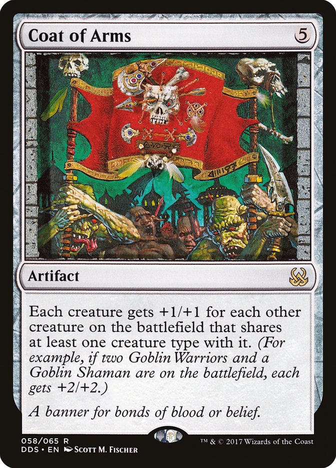 Coat of Arms (58) [Duel Decks: Mind vs. Might] | Odin's Place