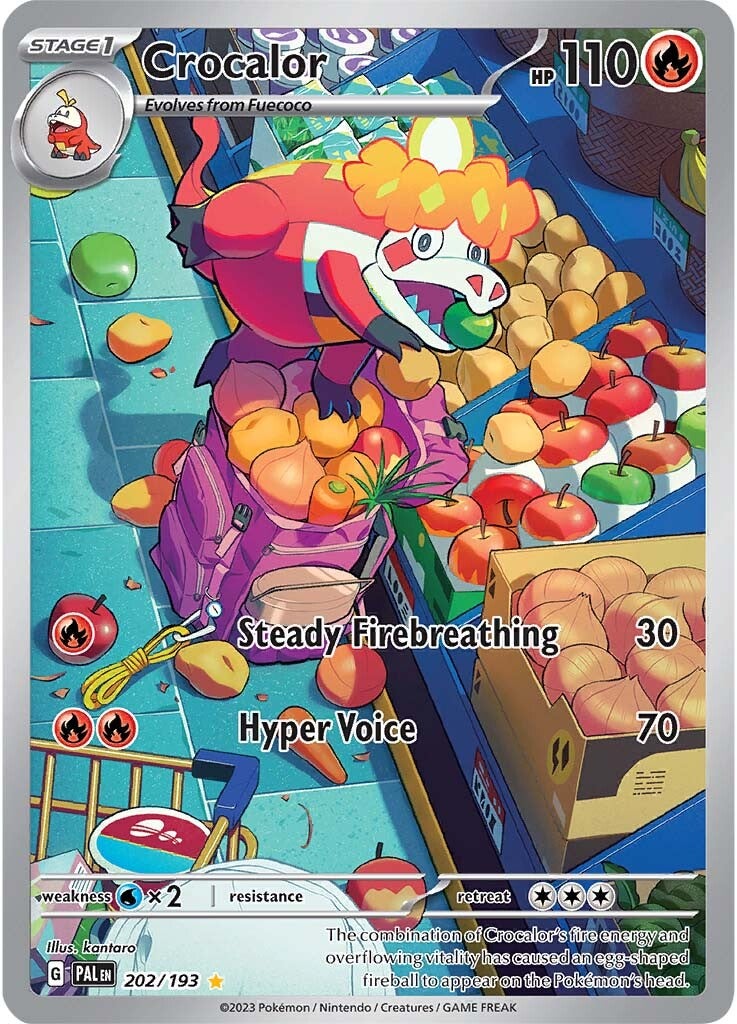 Crocalor (202/193) [Scarlet & Violet: Paldea Evolved] | Odin's Place