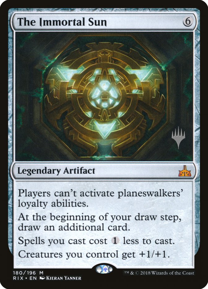 The Immortal Sun (Promo Pack) [Rivals of Ixalan Promos] | Odin's Place