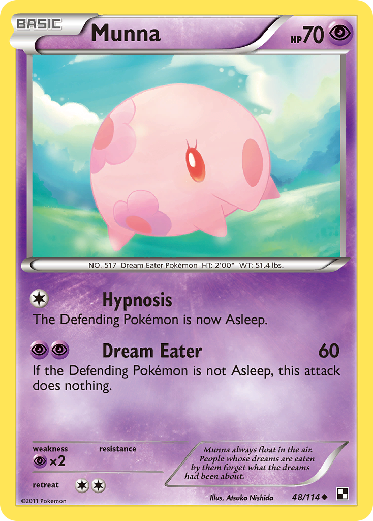 Munna (48/114) [Black & White: Base Set] | Odin's Place