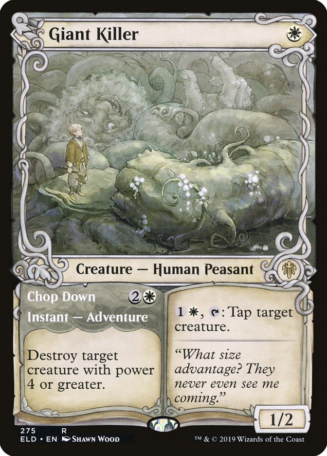 Giant Killer // Chop Down (Showcase) [Throne of Eldraine] | Odin's Place