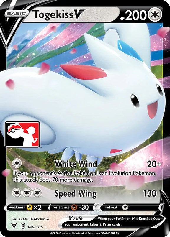 Togekiss V (140/185) [Prize Pack Series One] | Odin's Place