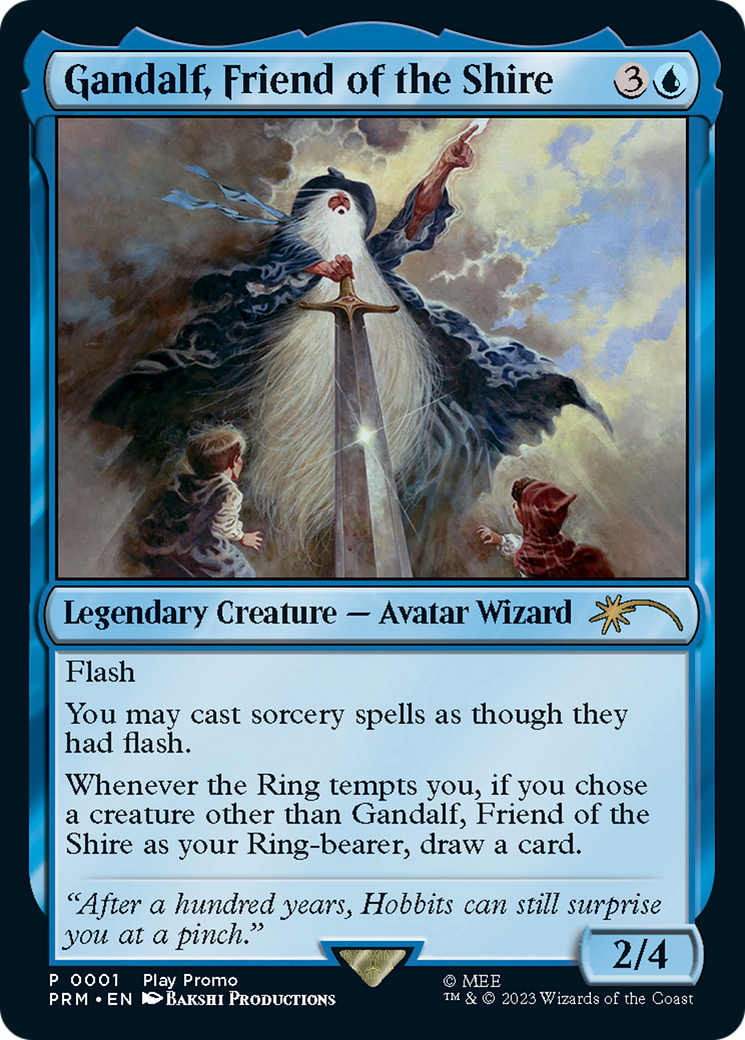 Gandalf, Friend of the Shire [Wizards Play Network 2023] | Odin's Place