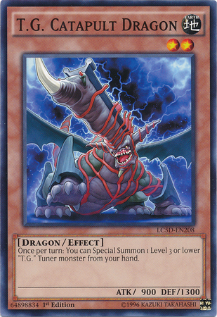 T.G. Catapult Dragon [LC5D-EN208] Common | Odin's Place