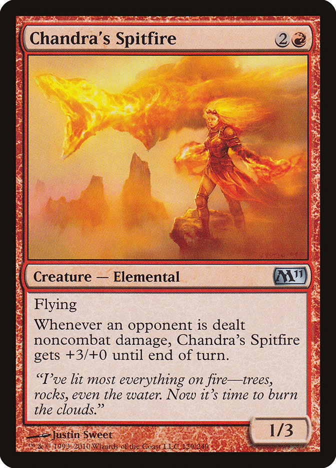 Chandra's Spitfire (129) [Magic 2011] | Odin's Place