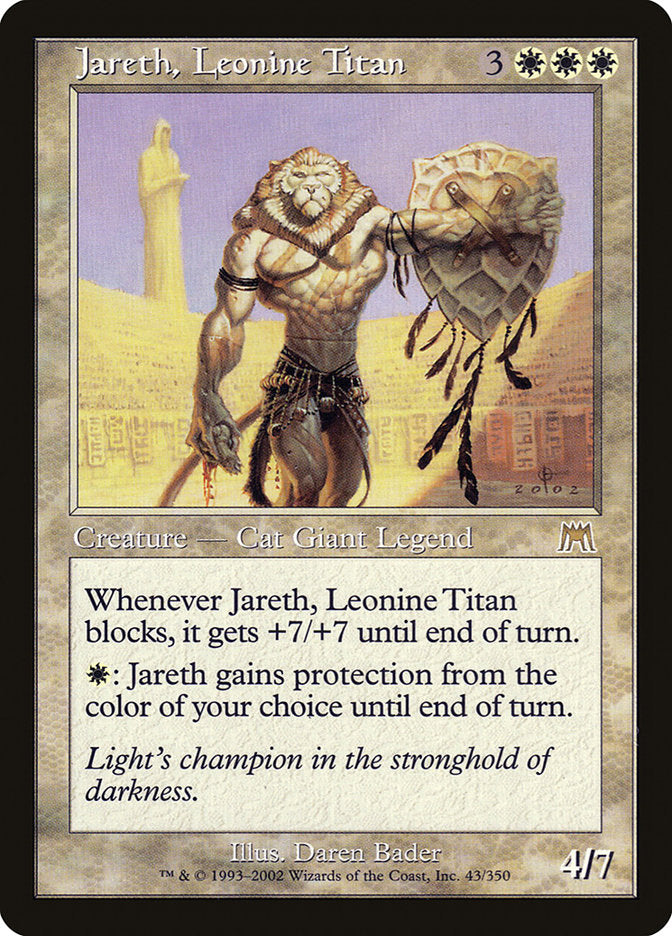Jareth, Leonine Titan (43) [Onslaught] | Odin's Place