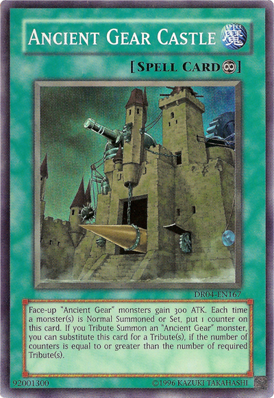 Ancient Gear Castle [DR04-EN167] Super Rare | Odin's Place