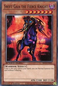 Swift Gaia the Fierce Knight [SBCB-EN005] Common | Odin's Place