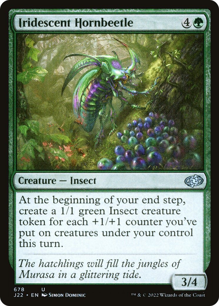 Iridescent Hornbeetle [Jumpstart 2022] | Odin's Place
