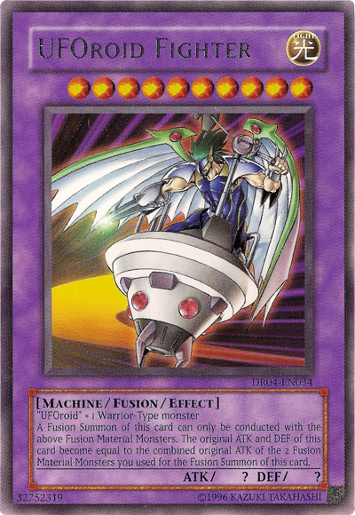 UFOroid Fighter [DR04-EN034] Rare | Odin's Place