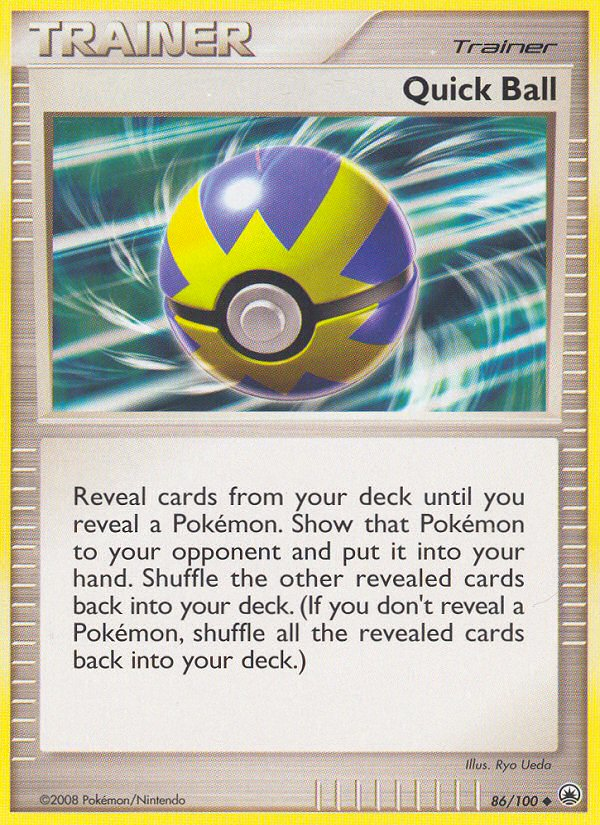 Quick Ball (86/100) [Diamond & Pearl: Majestic Dawn] | Odin's Place