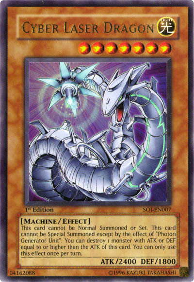 Cyber Laser Dragon [SOI-EN007] Ultra Rare | Odin's Place