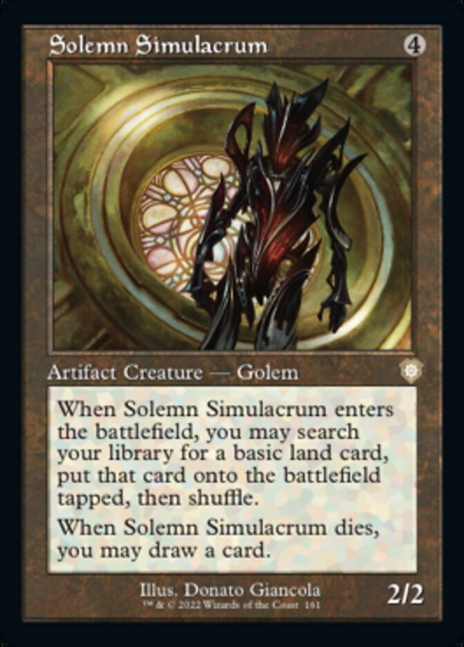 Solemn Simulacrum (Retro) [The Brothers' War Commander] | Odin's Place