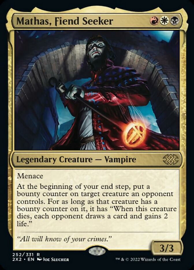 Mathas, Fiend Seeker [Double Masters 2022] | Odin's Place