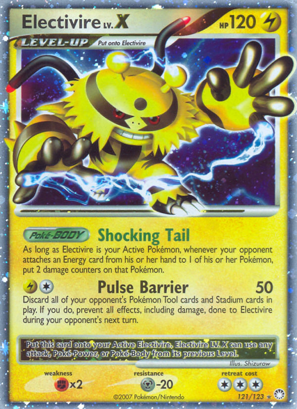 Electivire LV.X (121/123) [Diamond & Pearl: Mysterious Treasures] | Odin's Place