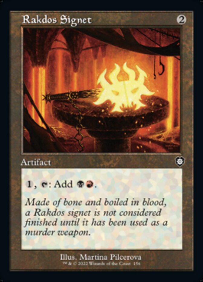Rakdos Signet (Retro) [The Brothers' War Commander] | Odin's Place