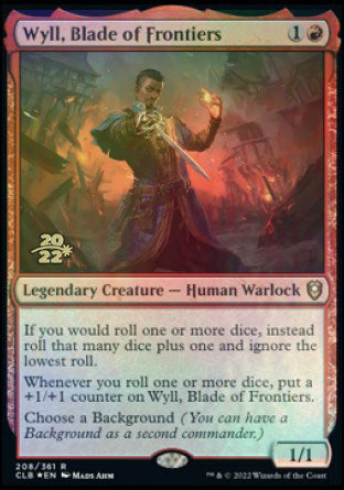 Wyll, Blade of Frontiers [Commander Legends: Battle for Baldur's Gate Prerelease Promos] | Odin's Place