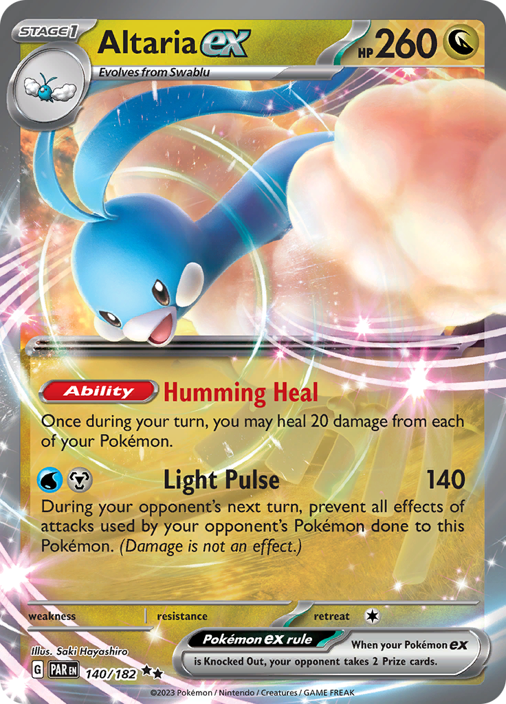 Altaria ex (140/182) [Scarlet & Violet: Paradox Rift] | Odin's Place
