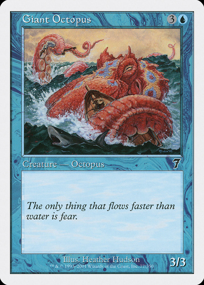 Giant Octopus (77) [Seventh Edition] | Odin's Place