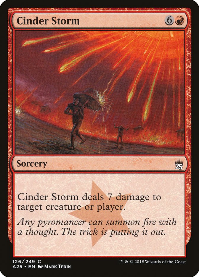 Cinder Storm (126) [Masters 25] | Odin's Place