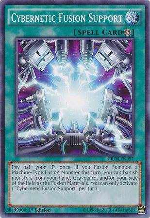 Cybernetic Fusion Support [CROS-EN092] Common | Odin's Place