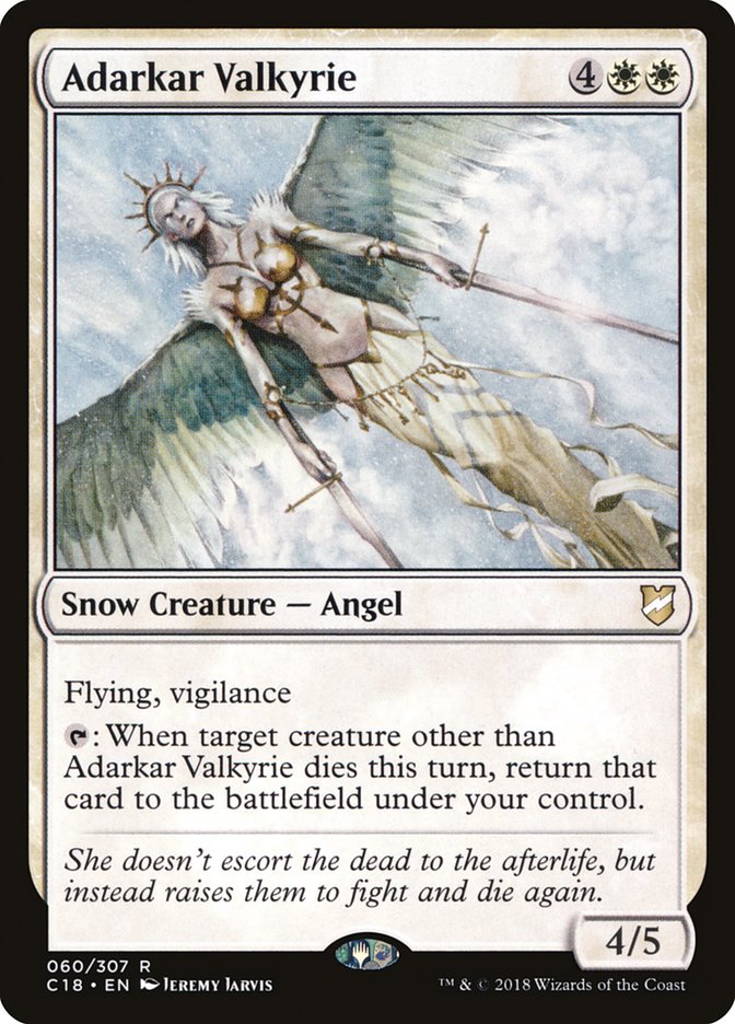 Adarkar Valkyrie (60) [Commander 2018] | Odin's Place