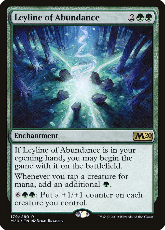 Leyline of Abundance [Core Set 2020] | Odin's Place