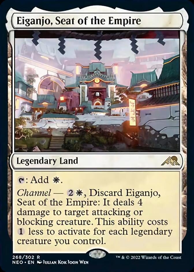 Eiganjo, Seat of the Empire [Kamigawa: Neon Dynasty] | Odin's Place