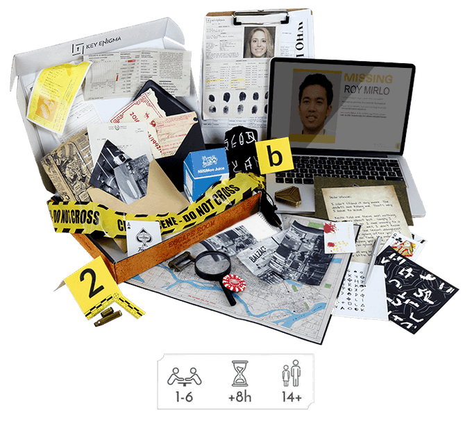 Calling Card Murder Mystery Escape Game | Odin's Place
