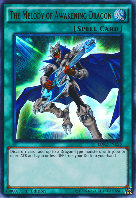 The Melody of Awakening Dragon [LDK2-ENK26] Ultra Rare | Odin's Place