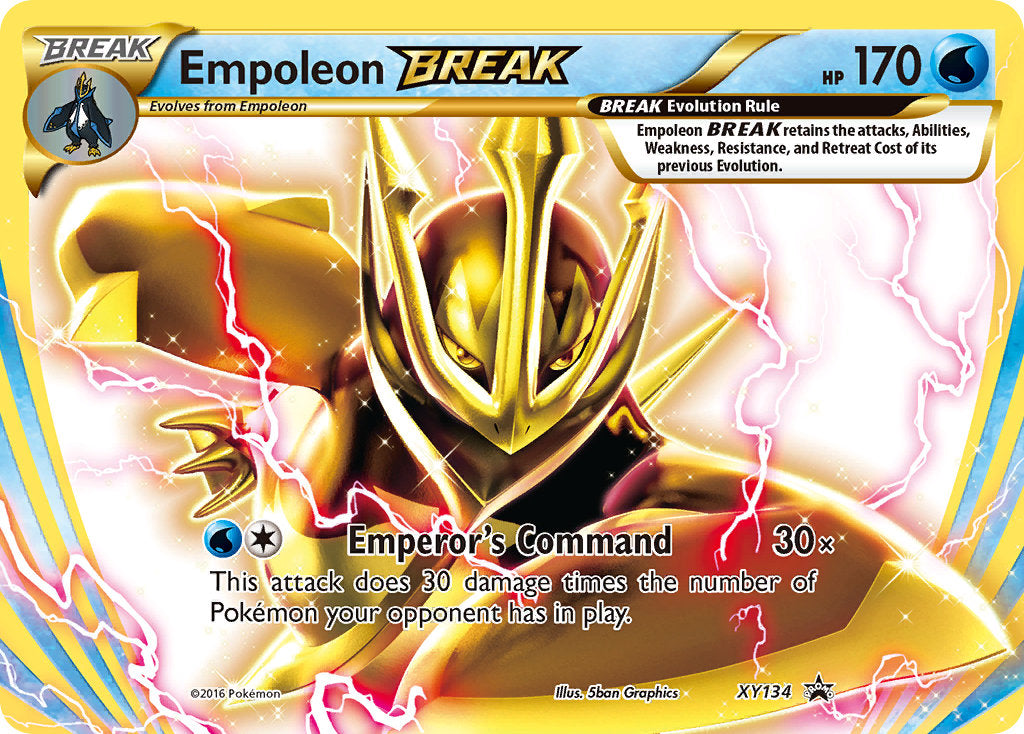 Empoleon BREAK (XY134) [XY: Black Star Promos] | Odin's Place