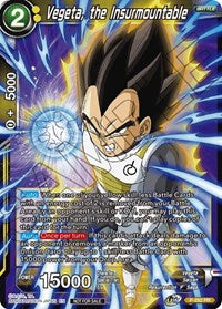 Vegeta, the Insurmountable (Unison Warrior Series Tournament Pack Vol.3) (P-282) [Tournament Promotion Cards] | Odin's Place