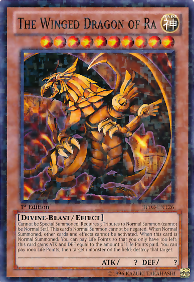 The Winged Dragon of Ra [BP02-EN126] Mosaic Rare | Odin's Place