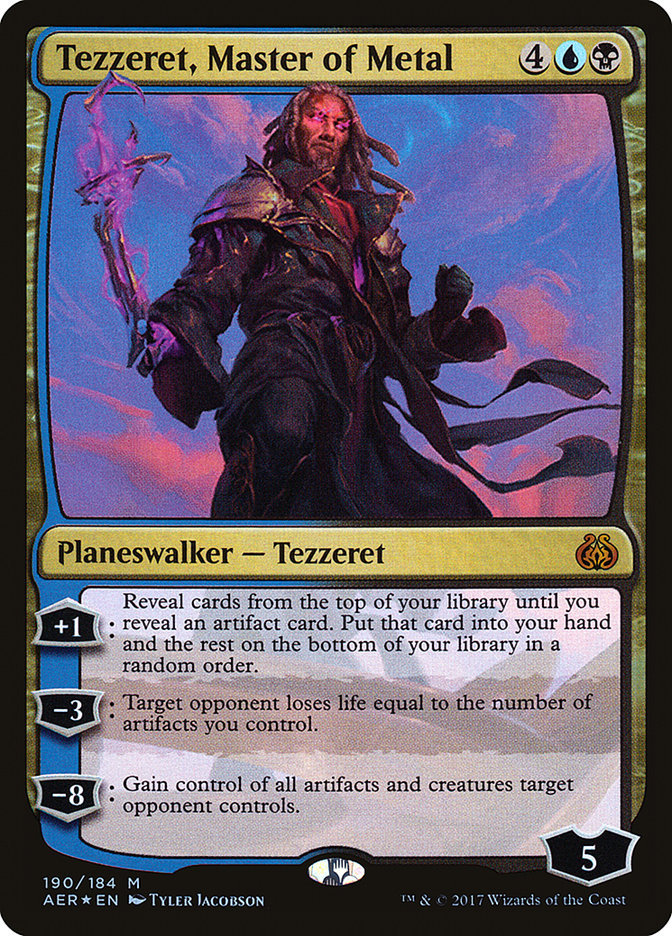 Tezzeret, Master of Metal (190) [Aether Revolt] | Odin's Place