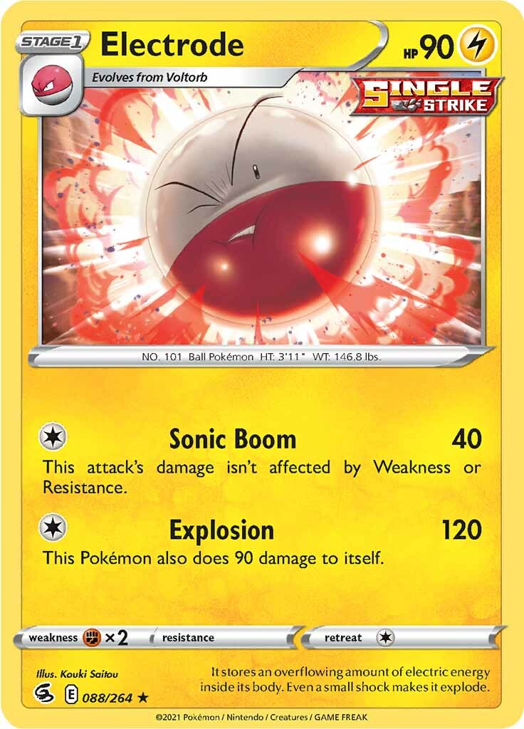Electrode (088/264) [Sword & Shield: Fusion Strike] | Odin's Place