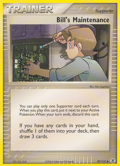Bill's Maintenance (87/112) [EX: FireRed & LeafGreen] | Odin's Place