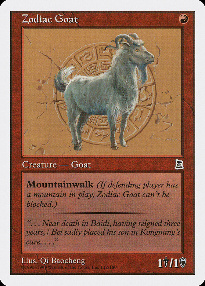 Zodiac Goat (132) [Portal Three Kingdoms] | Odin's Place
