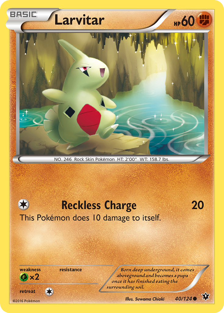 Larvitar (40/124) [XY: Fates Collide] | Odin's Place