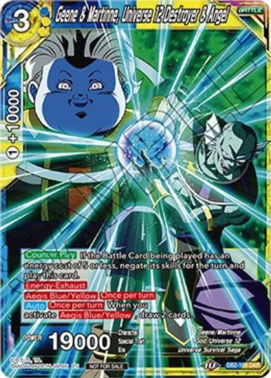 Geene & Martinne, Universe 12 Destroyer & Angel (DB2-169) [Tournament Promotion Cards] | Odin's Place