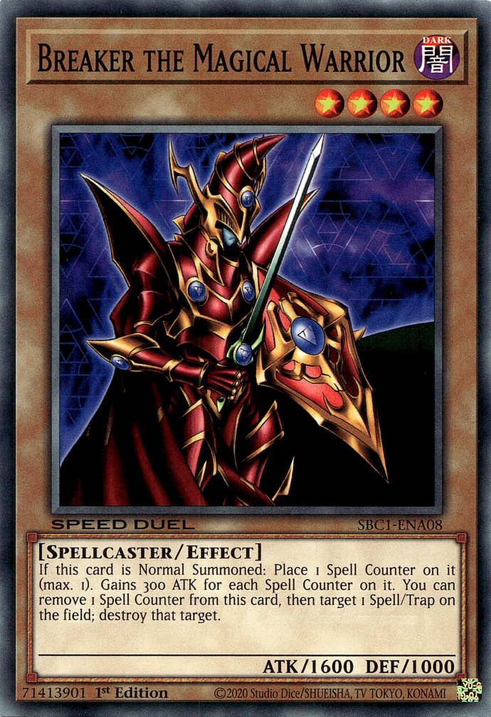 Breaker the Magical Warrior [SBC1-ENA08] Common | Odin's Place