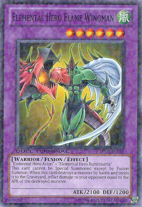 Elemental Hero Flame Wingman [DT03-EN035] Common | Odin's Place