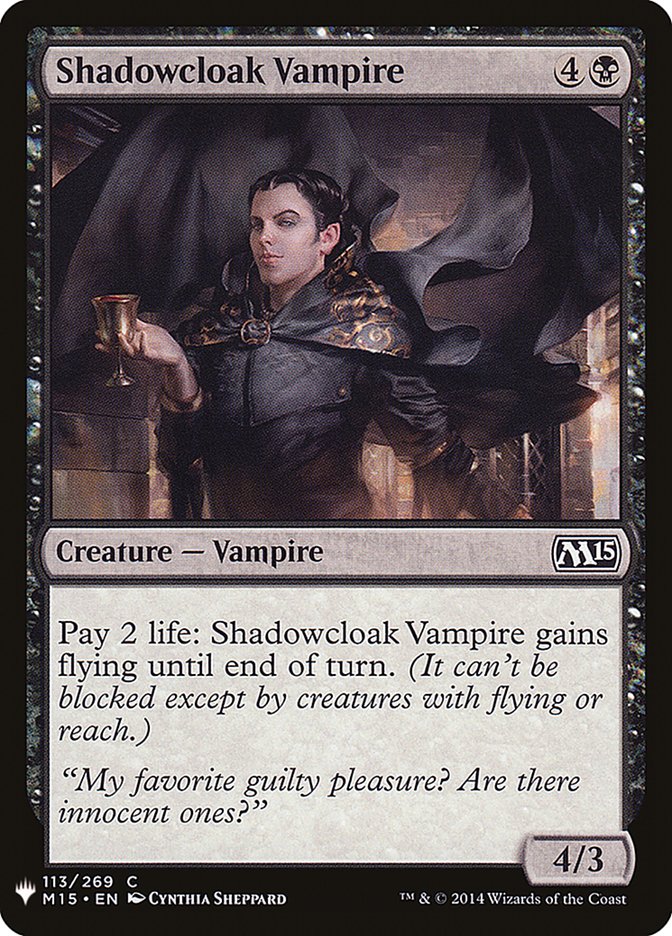 Shadowcloak Vampire [Mystery Booster] | Odin's Place
