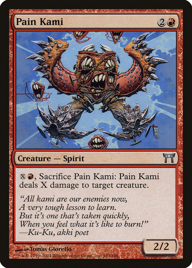 Pain Kami (183) [Champions of Kamigawa] | Odin's Place