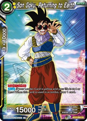 Son Goku, Returning to Earth (BT17-094) [Ultimate Squad] | Odin's Place