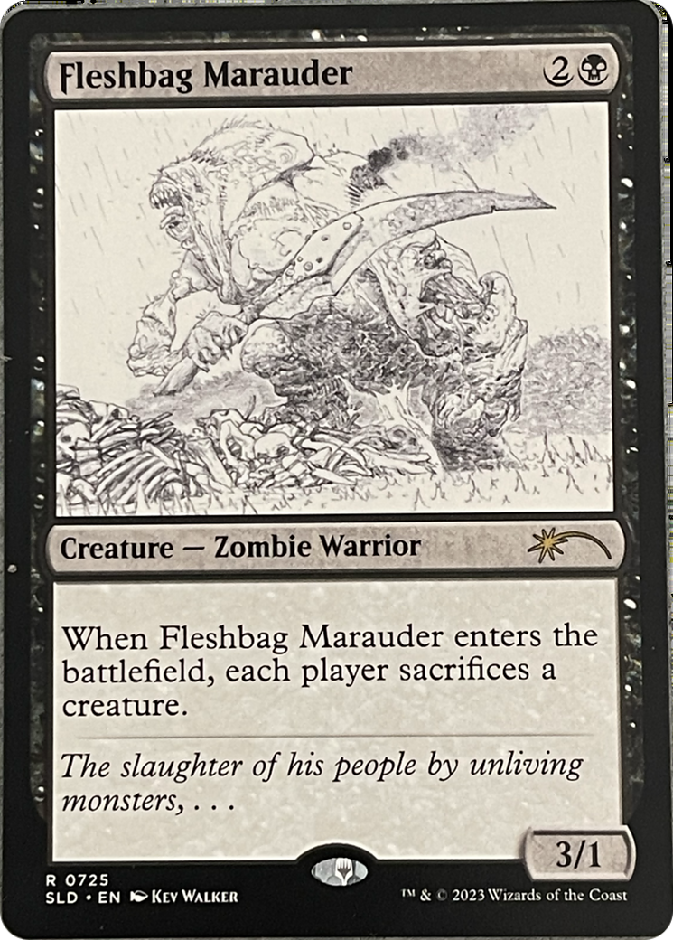 Fleshbag Marauder (Sketch Showcase) [Secret Lair Drop Series] | Odin's Place