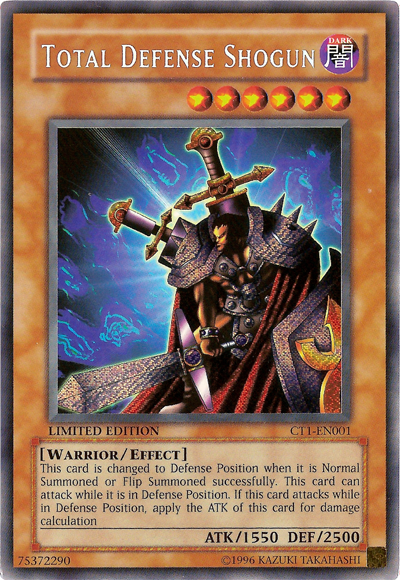 Total Defense Shogun [CT1-EN001] Secret Rare | Odin's Place