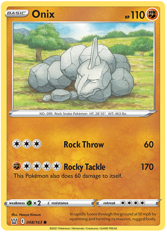 Onix (068/163) [Sword & Shield: Battle Styles] | Odin's Place