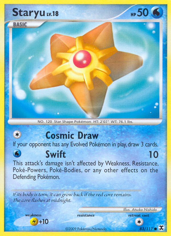 Staryu (83/111) [Platinum: Rising Rivals] | Odin's Place
